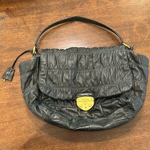 Prada Nappa Dressy Gaufre Shoulder Bag